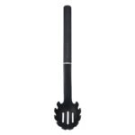 KitchenAid Premium Pasta Spoon, Spaghetti Server - Onyx Black | Nylon Pasta Server for Spaghetti, Noodles, Heat Resistant, Durable, Ergonomic Handle & Dishwasher Safe Kitchen Cooking Utensil