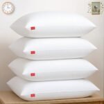 Zinnia Comfort Soft Microfiber Pillow | White | Basic Size 41 x 61 CM | Pack of 4