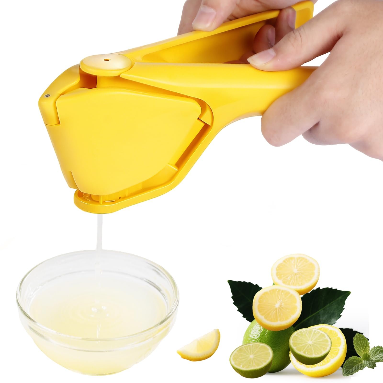 Foldable Manual Juicer for Lemon & Orange | Pulp & Seed Strainer | Dishwasher Safe, Space-Saving | Kitchen & Outdoor Use