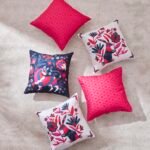 TEAL BY CHUMBAK | Cushions Set of 5 (Otomi Safari)